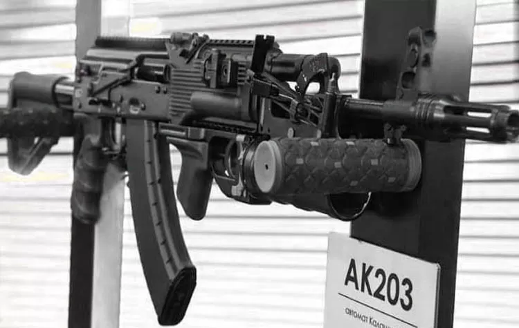 AK-203 Rifle: Fires 700 Rounds Per Minute, Enhances Indian Army's Capability