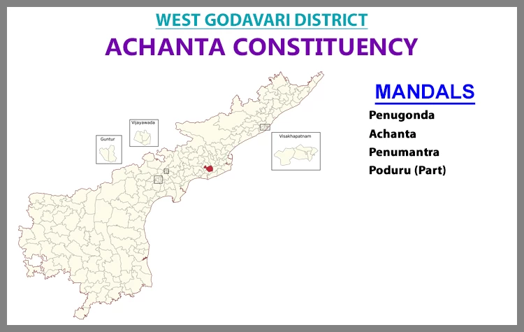 AP Elections Achanta 2024 Results Comparison To 2019 Candidates And Voters Details