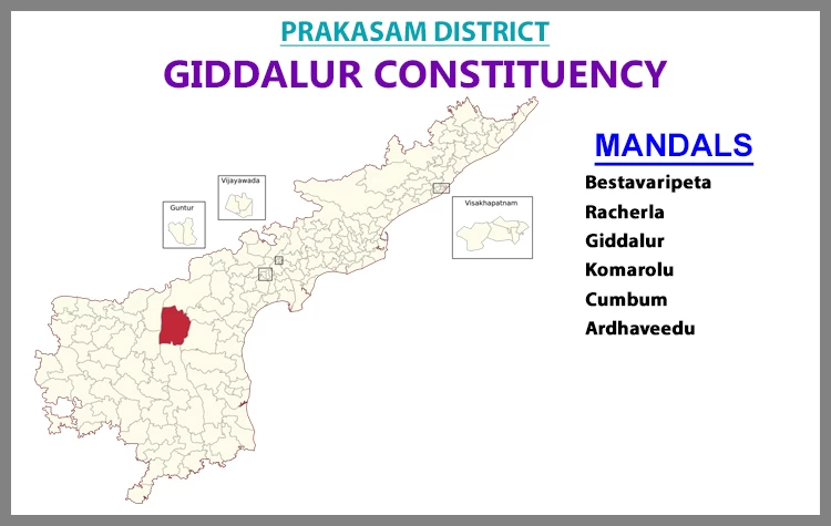 AP Elections Giddalur 2024 Results Comparison To 2019 Candidates And Voters Details