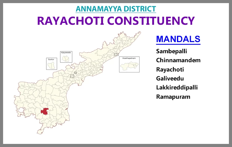 AP Elections Rayachoti 2024 Results Comparison To 2019 Candidates And Voters Details