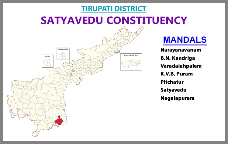 AP Elections Satyavedu 2024 Results Comparison To 2019 Candidates And Voters Details