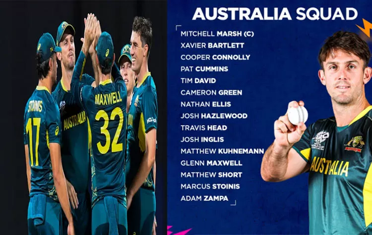 Australia Announces Squad For T20 World Cup 2026