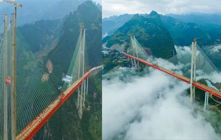 China Unveils The World's Highest Bridge