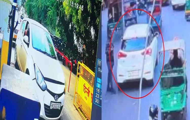 Delhi Blast Investigation: CCTV Footage Of Suspect Car Released