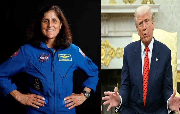 Donald Trump Pledges To Cover Sunita Williams' Overtime Pay