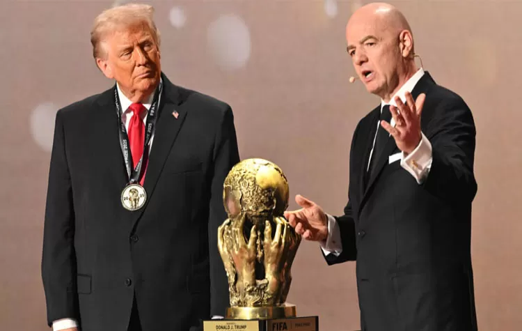 FIFA Awards First-Ever Peace Prize To Donald Trump