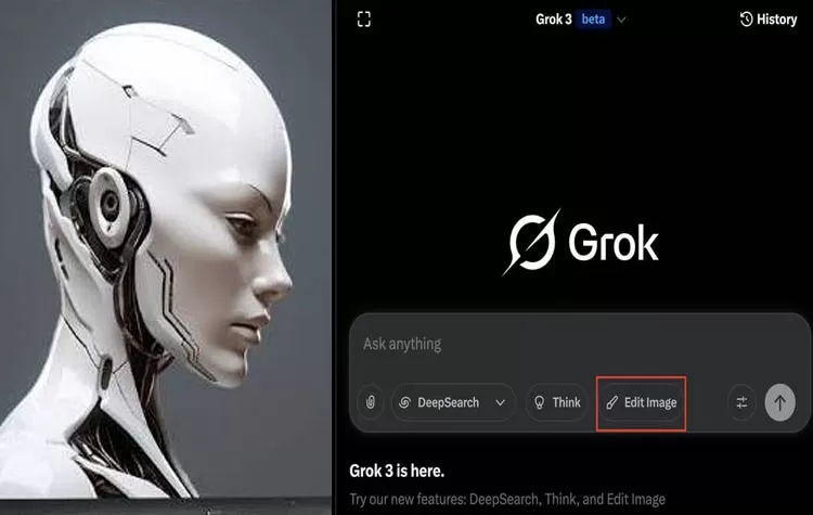 Grok 3 Introduces 'Edit Image' Feature For Real-Time Photo Editing