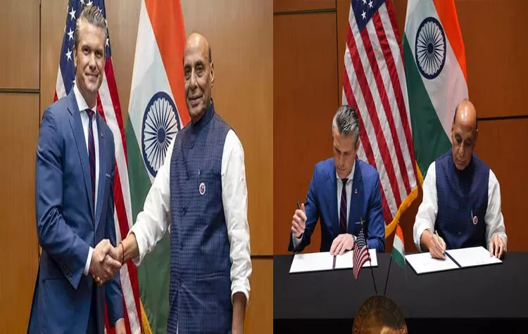 India And The US Sign A New 10-Year Defense Agreement