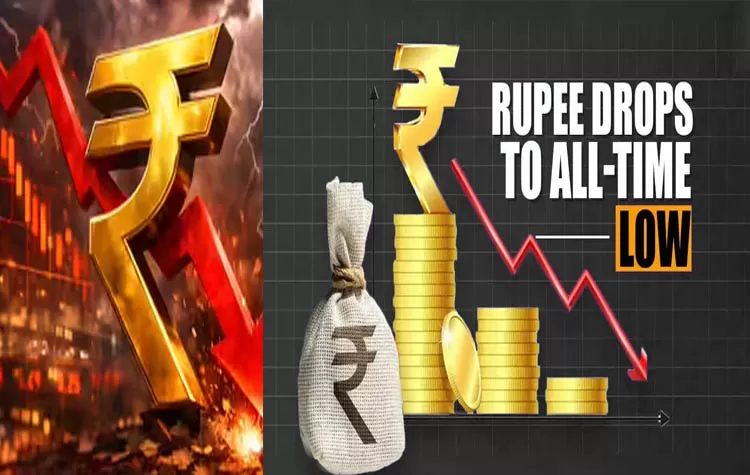 Indian Rupee Falls Below 91 For The First Time