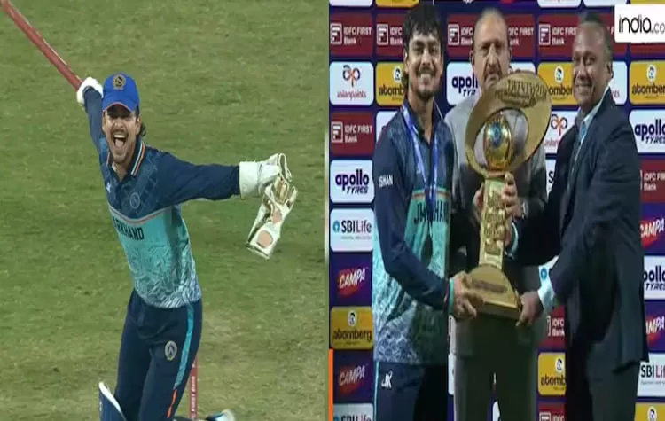 Ishan Kishan Leads Jharkhand To First Syed Mushtaq Ali Trophy Title
