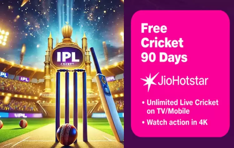 Jio Special Offer: Free JioHotstar Subscription For 90 Days Before IPL 2025