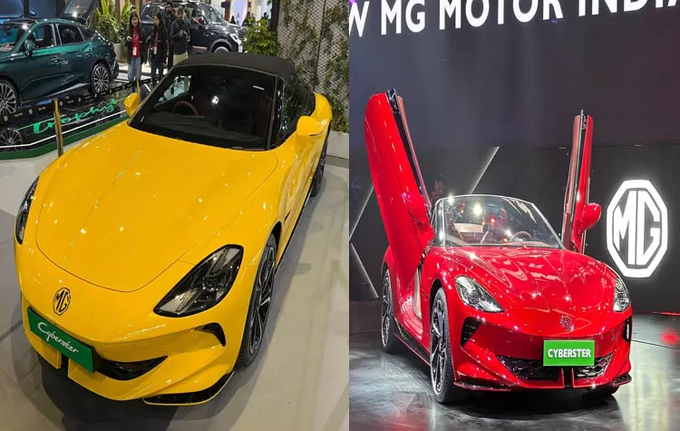 MG Cyberster Electric Sports Car Launched In India
