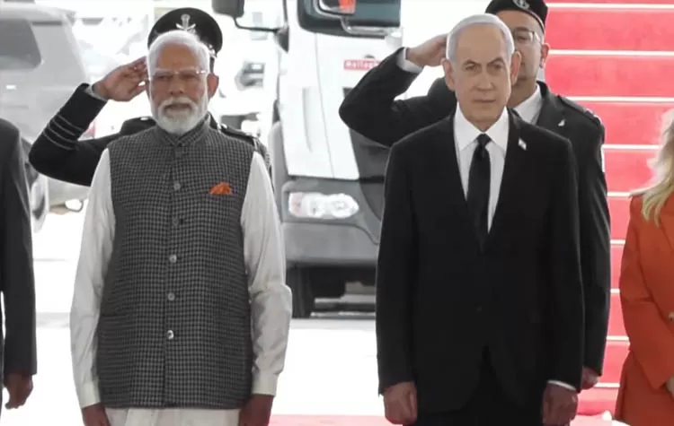 Narendra Modi Begins Two-Day Visit To Israel
