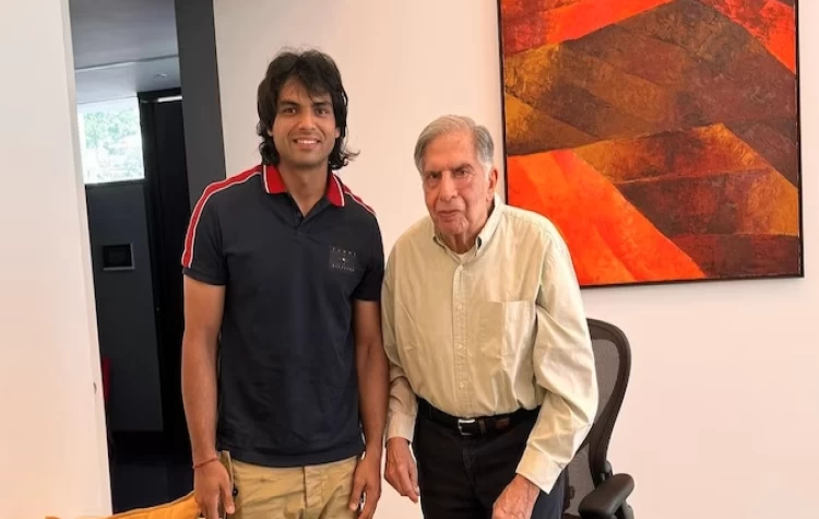 Neeraj Chopra Meets Ratan Tata And Shares A Heartfelt Note On Instagram