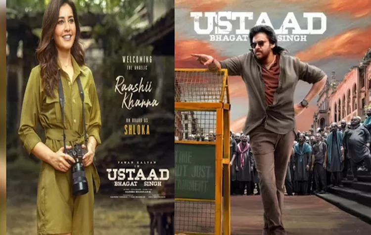 Pawan Kalyan's 'Ustaad Bhagat Singh' Adds Raashi Khanna To Cast