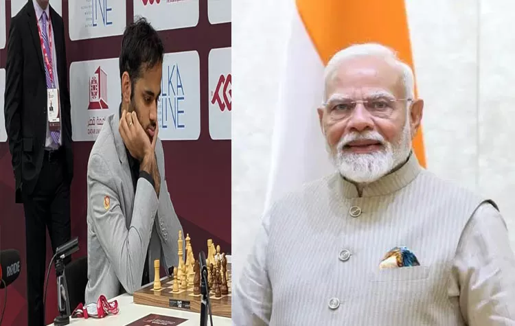 Prime Minister Modi Congratulates Arjun Erigaisi For Bronze At FIDE World Blitz Chess Championship