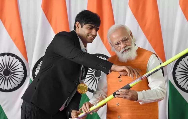 Prime Minister Narendra Modi Congratulates Neeraj Chopra
