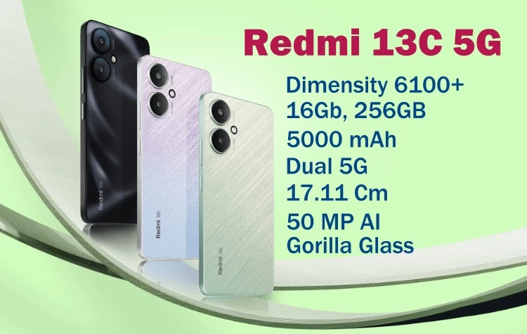 Xiaomi Redmi 13C 5G - Full phone specifications