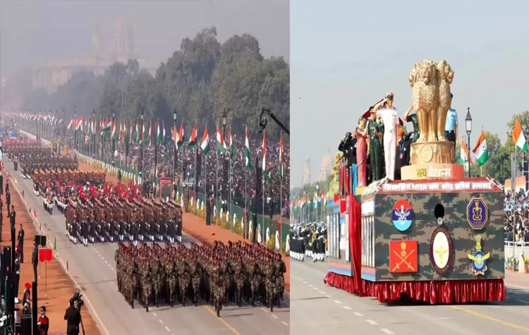 Republic Day Parade Held In Delhi With Grand Displays