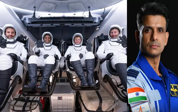 Shubhanshu Shukla Set For Launch On Axiom-4 Mission
