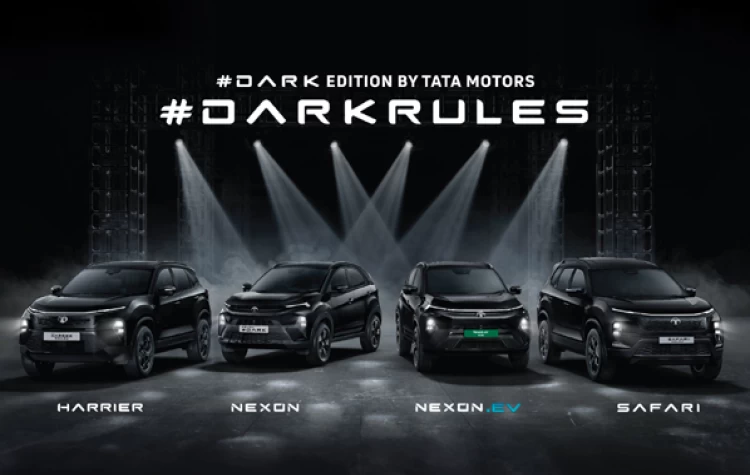 Tata Motors Introduces Dark Edition: Nexon.ev, Nexon, Harrier, Safari
