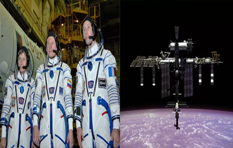 Three Astronauts Embark On Mission To The International Space Station