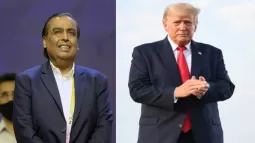 Ambani Meets Trump In Doha For Second Time