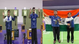 Asian Games 2026: Kamaljeet And Suruchi Singh Win Gold In 10m Air Pistol Mixed Team Event