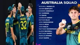 Australia Announces Squad For T20 World Cup 2026