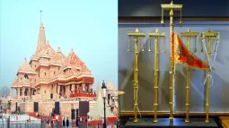 Ayodhya Flag Hoisting Ceremony Completed With Grandeur