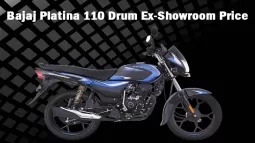 Bajaj Platina 110 Drum Ex-Showroom Price