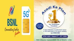 BSNL Azadi Ka Plan: Enjoy Unlimited Calls For 30 Days At Just ₹1