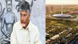 Chandrababu Reviews Amaravati Construction Progress