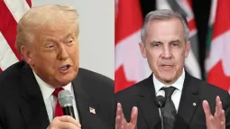 Donald Trump And Canadian PM Mark Carney Talk Tariffs And Trade Relations
