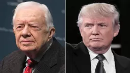 Donald Trump Responds To Jimmy Carter's Death And Biden's Presidency