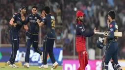 Gujarat Titans Defeat RCB By Four Wickets
