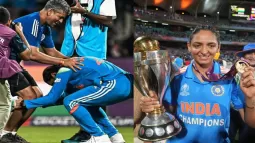 Harmanpreet Kaur Shows Respect To Her Coach After India's World Cup Win