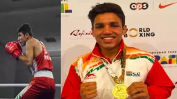 Hitesh Gulia Wins India's First Gold At World Boxing Cup