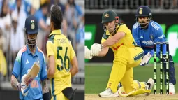 IND Vs AUS: Australia Dominate As India Struggle In First ODI At Perth