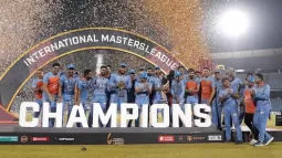 India Masters Win International Masters League Final