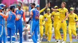 India Struggles Against Australia’s Pace Attack In Second T20
