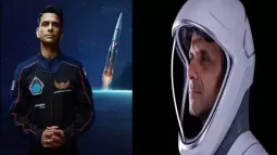 Indian Astronaut Shubhanshu Shukla Sends Message From Space