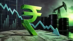 Indian Rupee Falls Sharply Against US Dollar: Crude Oil Surge And Global Tensions Weigh On Currency