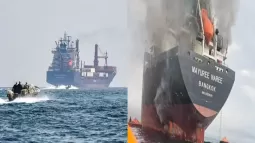 Iran Attack On Ship Carrying 21 Indian Sailors In Strait Of Hormuz: Shocking Video Emerges