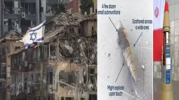 Iran Uses Cluster Bomb Missiles In Conflict With Israel