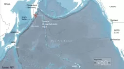 Major Earthquake In Russia Triggers Tsunami Risk Worldwide