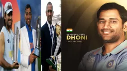 MS Dhoni Inducted Into ICC Hall Of Fame: Only Indian Captain With Three Major Trophies
