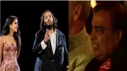 Mukesh Ambani's Emotional Moment At Anant's Pre-wedding Function
