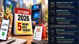 October 2026 Financial Changes: UPI, SBI ATM, LPG, NPS, Tax And Banking Rules You Need To Know