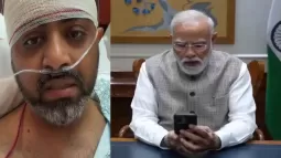 PM Modi Speaks To Captain Smit Machchhar Over Video Call, Praises His Courage